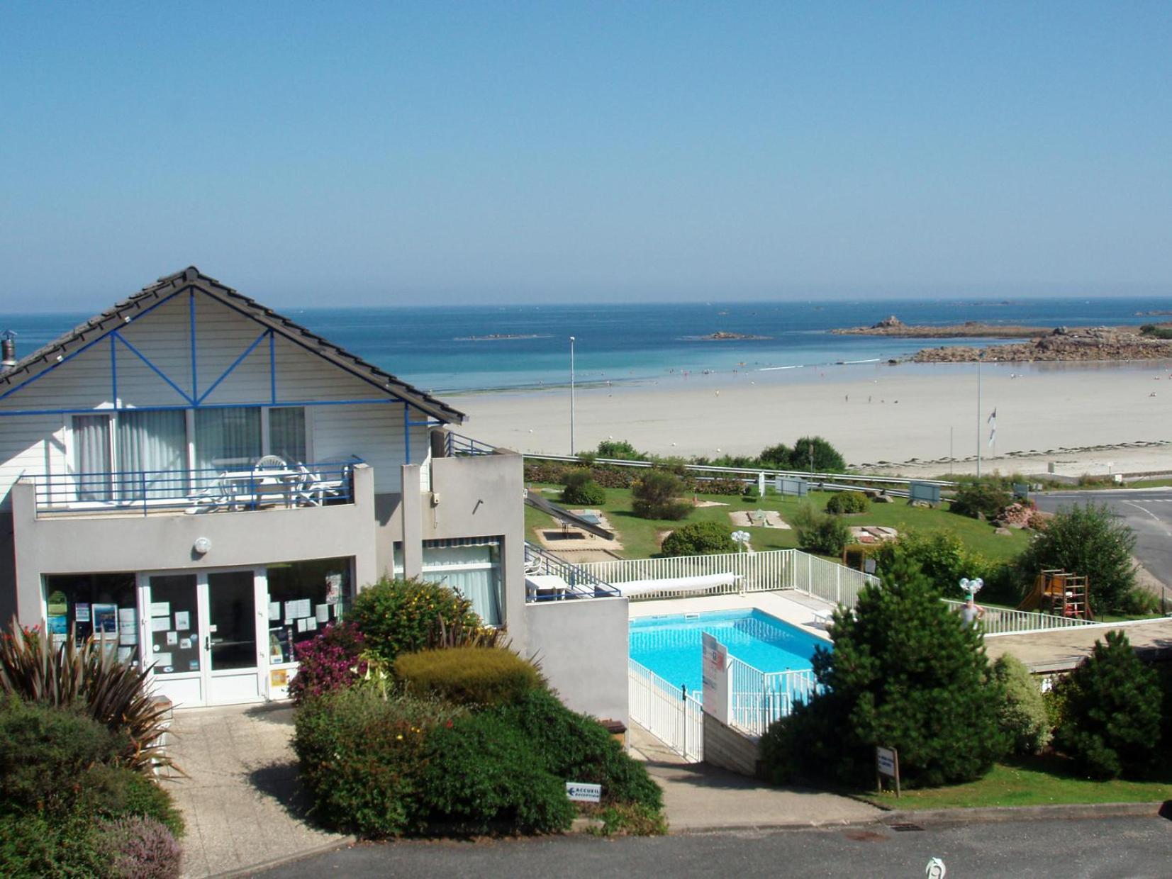 Les Terrasses De La Plage De Trestel Trevou-Treguignec Экстерьер фото